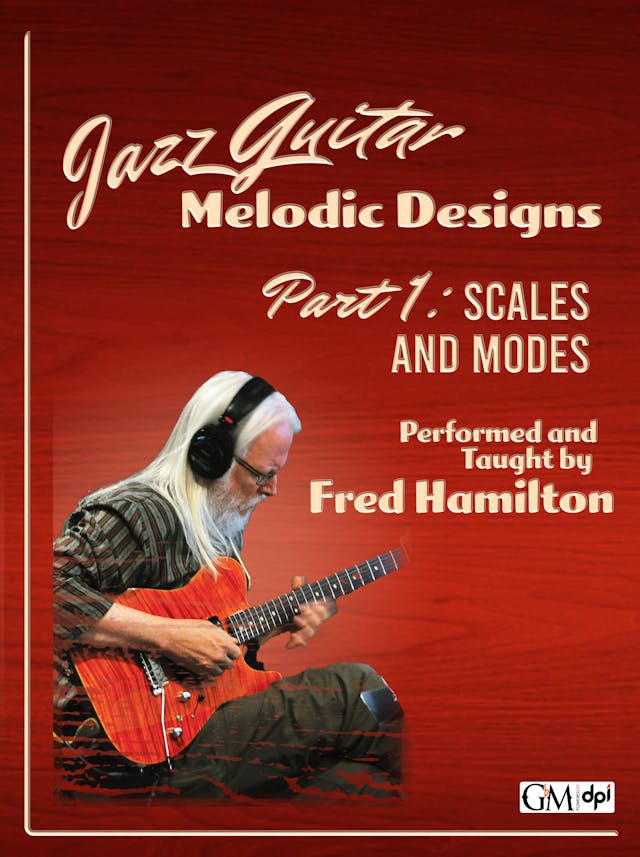 book cover for Jazz Guitar Melodic Designs 1: Scales and Modes