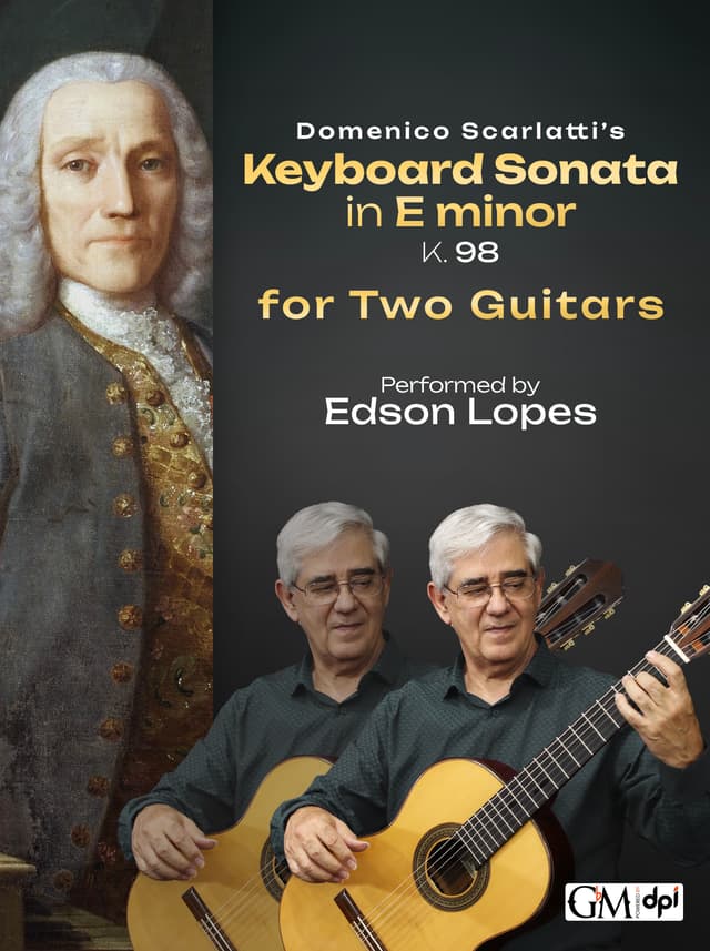 book cover for Keyboard Sonata in E minor