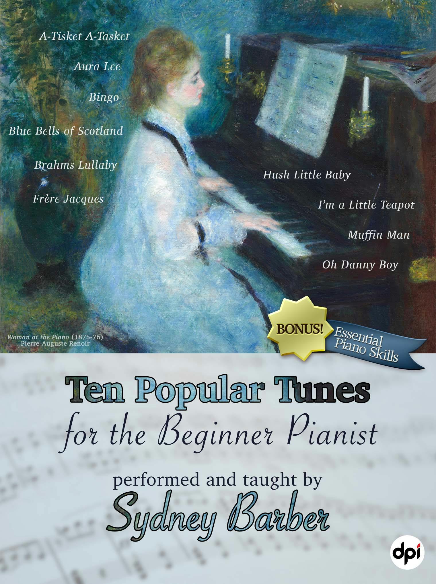 Ten Popular Tunes for the Beginner Pianist cover