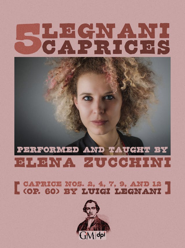 book cover for 5 Legnani Caprices